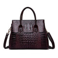 Solene Croc-Embossed Handbag product photo 2