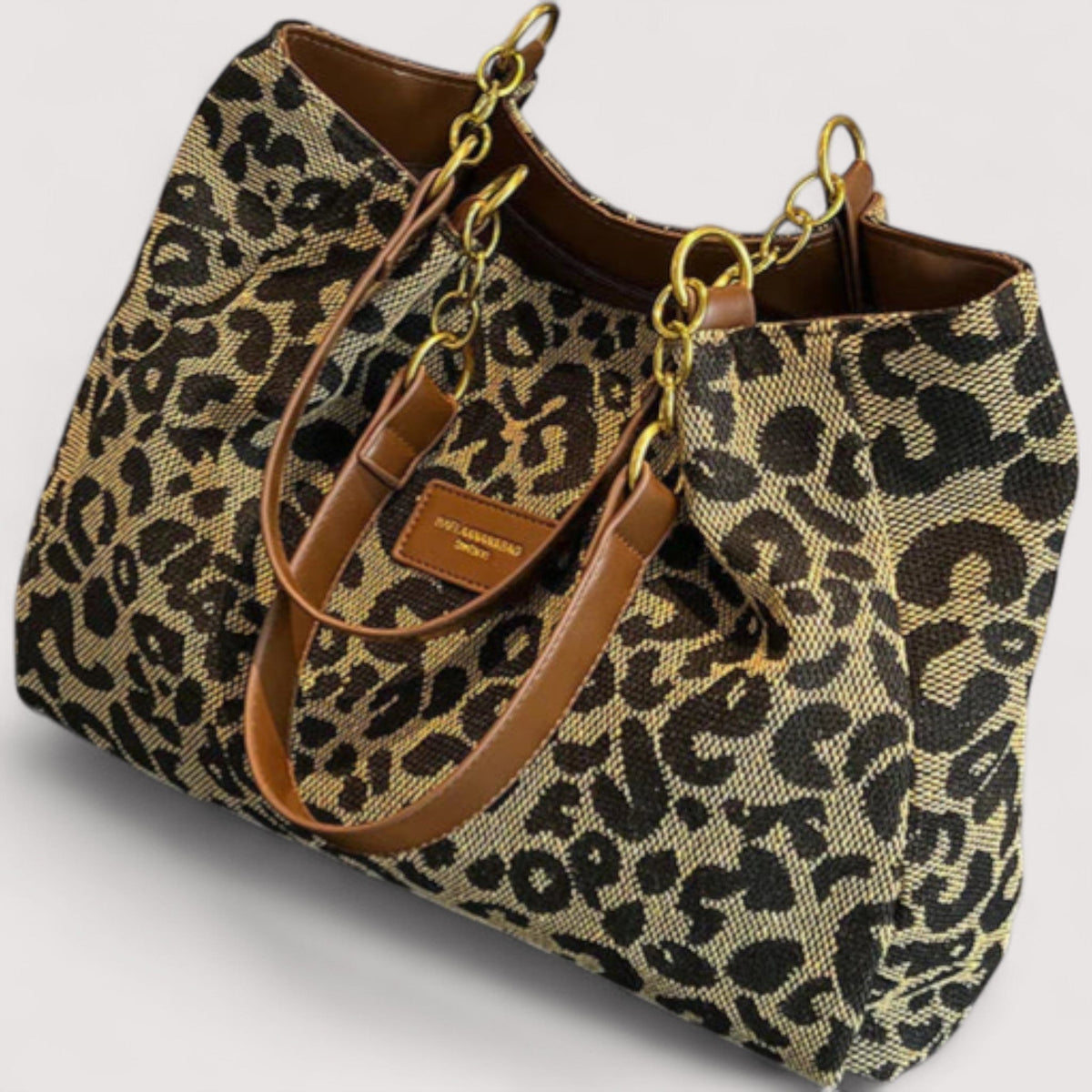 Levrier Leopard Canvas Tote product photo 3