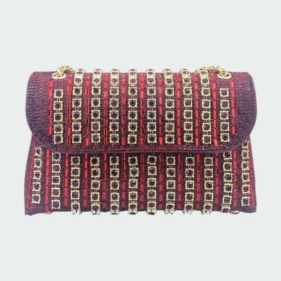 Laviera Rhinestone Chain Shoulder Bag product photo 1