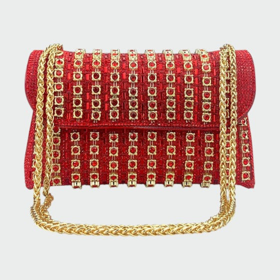 Laviera Rhinestone Chain Shoulder Bag product photo 6
