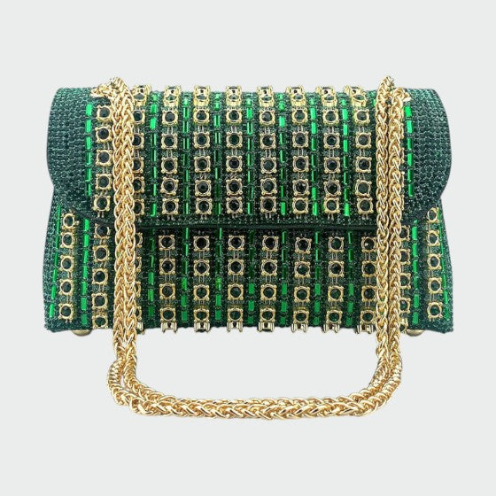 Laviera Rhinestone Chain Shoulder Bag product photo 9