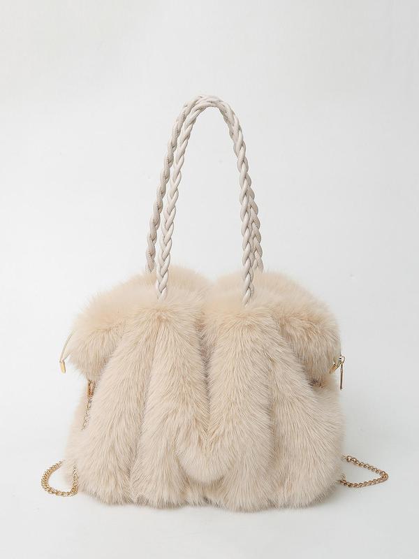 Charlotte Plush Shoulder Tote product photo 3