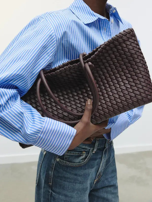 Lindsay Woven Tote Bag product photo 4