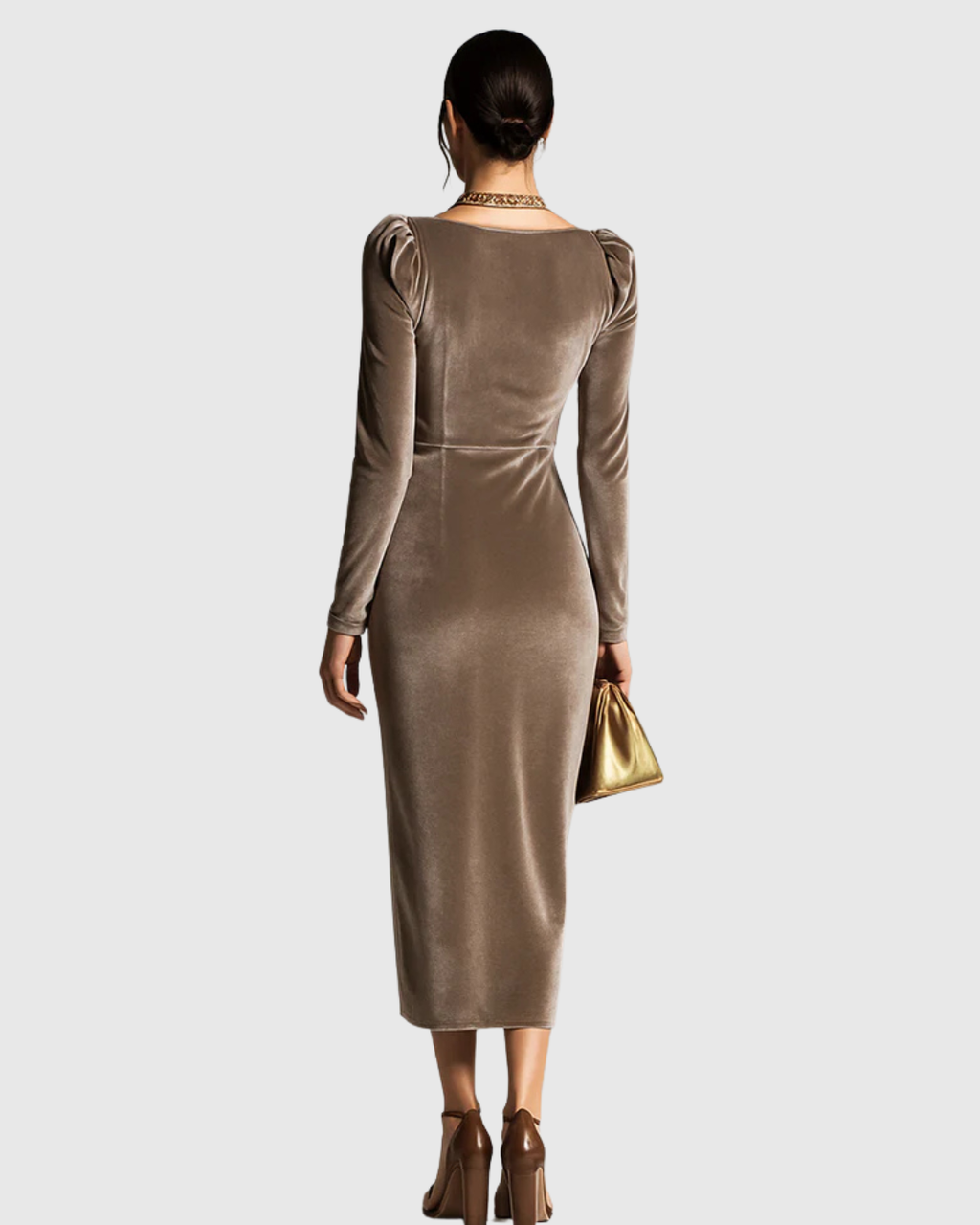 Eadoline Pleated Midi Dress — view 4