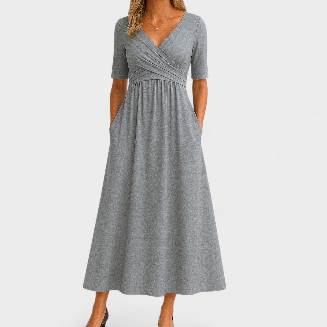 Ida Elegant Midi Dress — view 3
