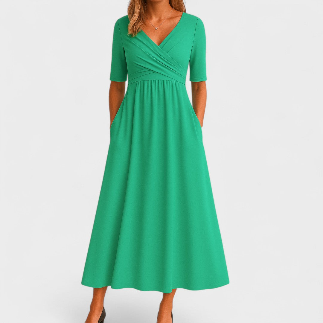 Ida Elegant Midi Dress — view 4