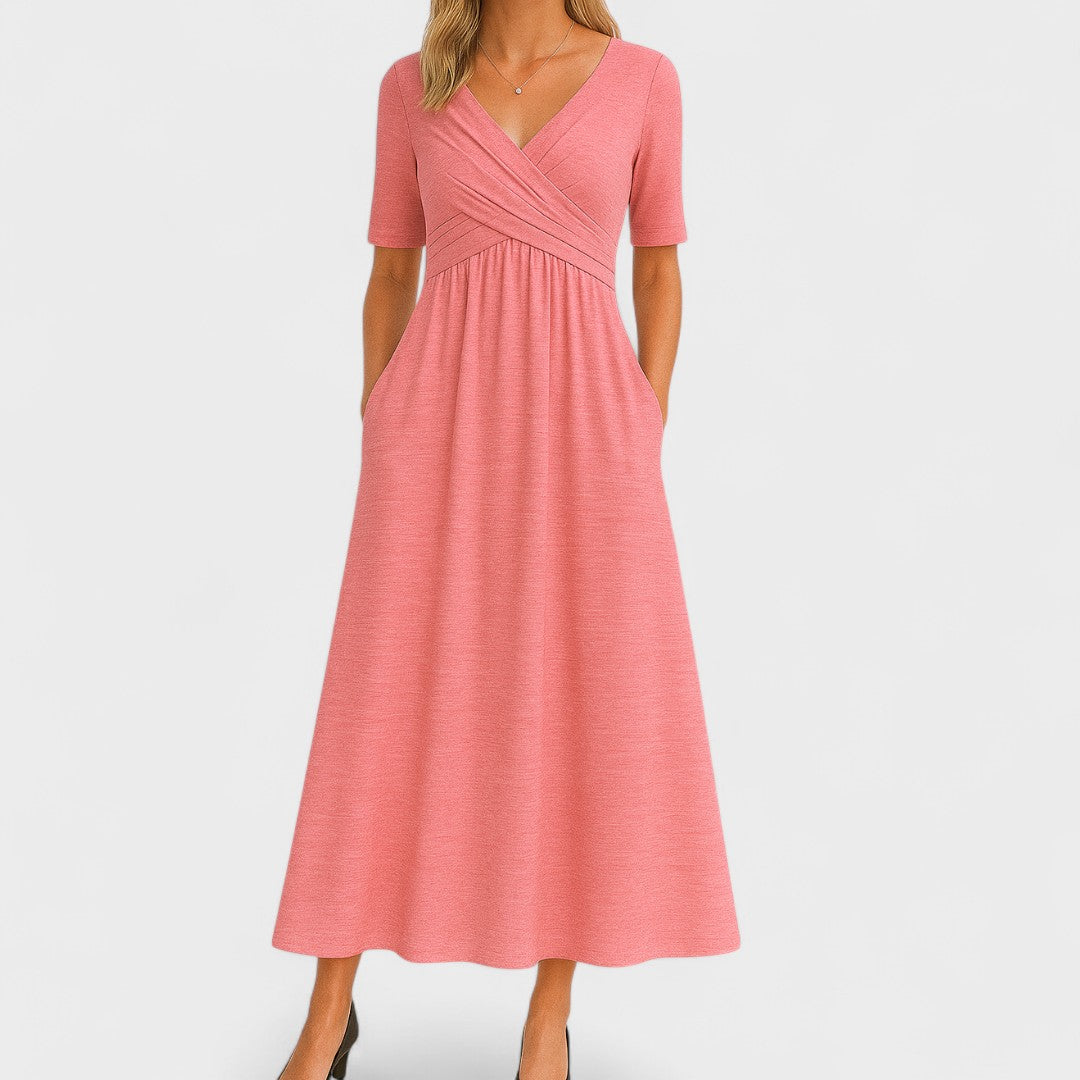 Ida Elegant Midi Dress — view 6