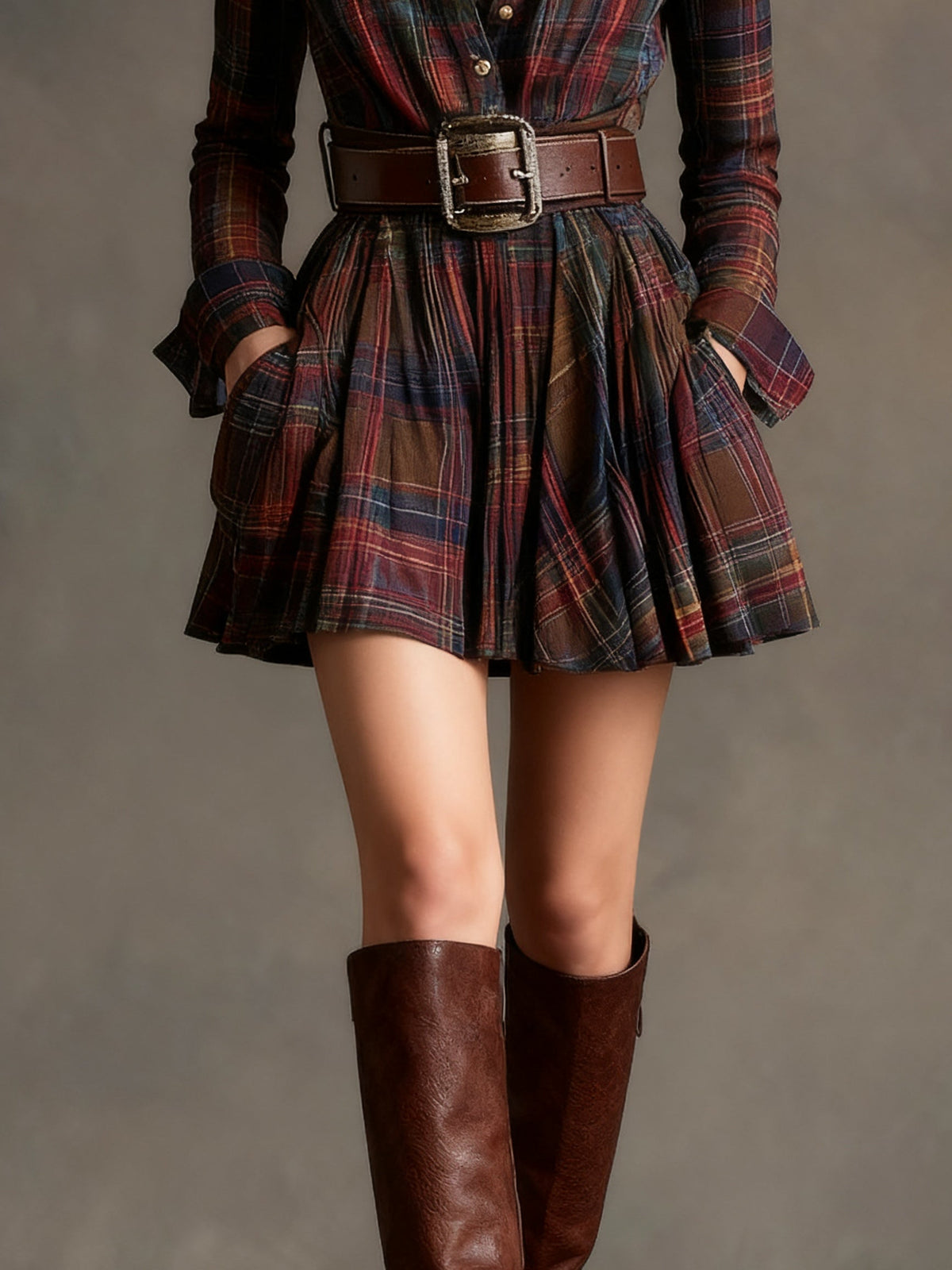 Sienna Belted Shirt Dress - view 3