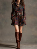 Sienna Belted Shirt Dress - Ciela Vere