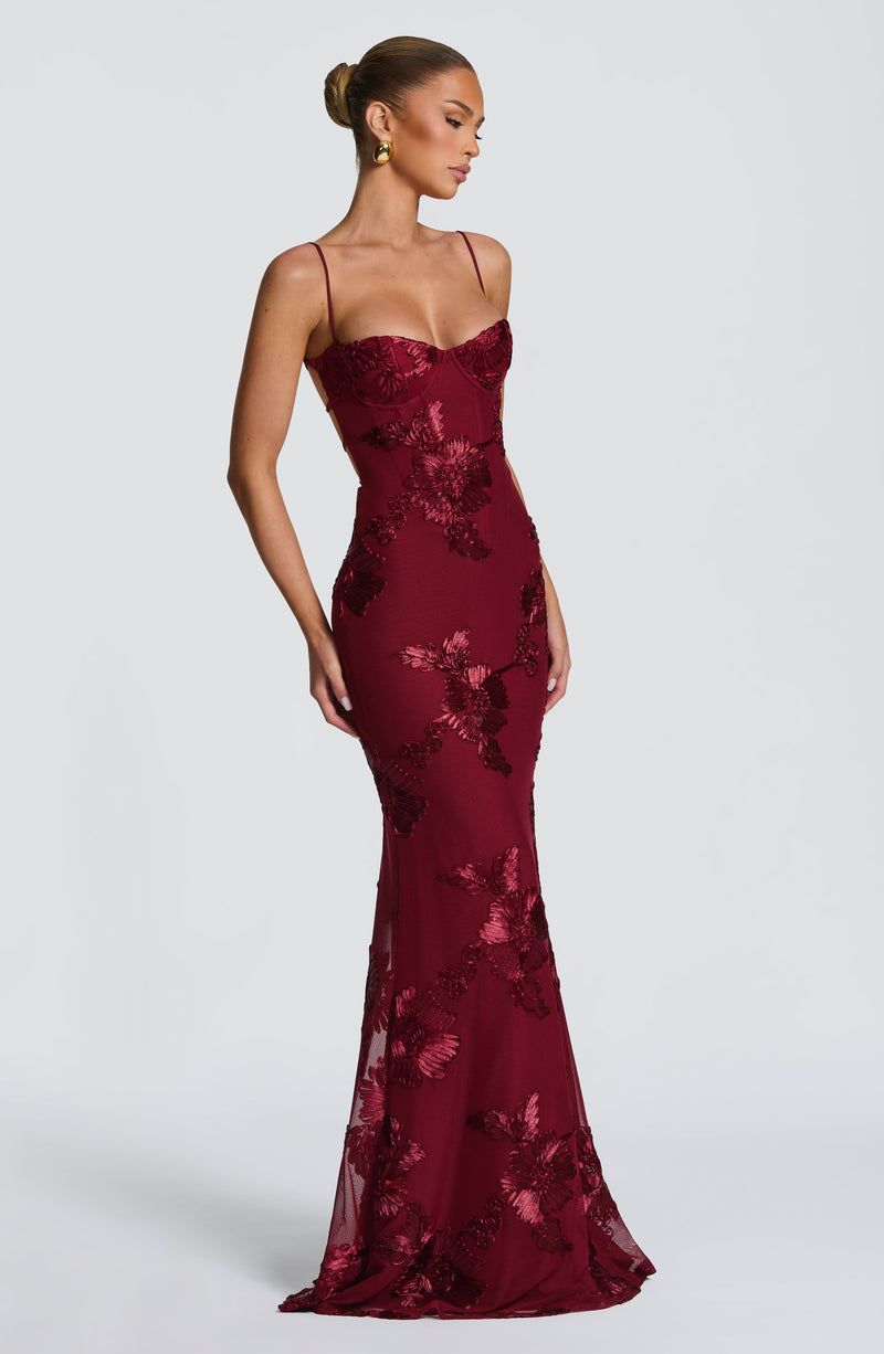 Velour Maxi Dress – view 2